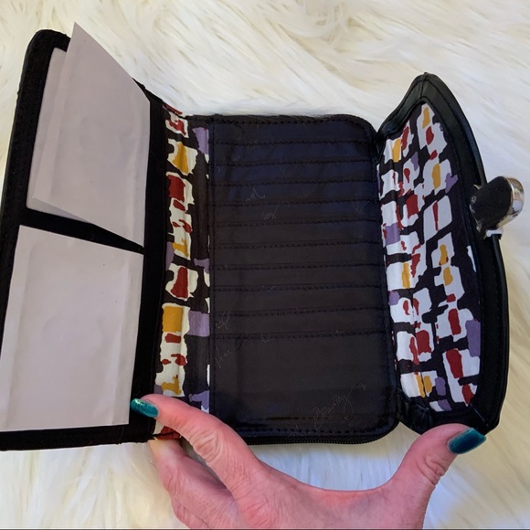 Vera Bradley Ultimate Wristlet - Painted Feathers - Picture 7 of 12